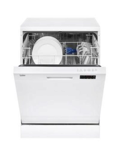 Beko Dfn16210W 12-Place Dishwasher With Basket Flexibility (White) - Next Day Delivery